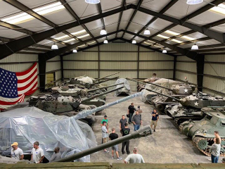 Illustration for article titled Went and saw a private tank collection.